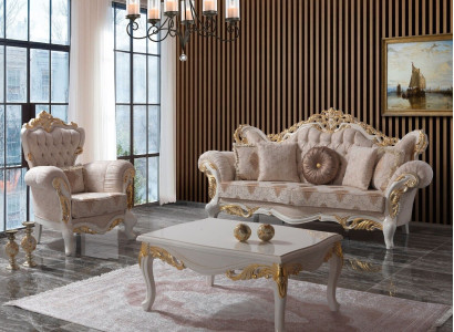 Luxury sofa set complete e couch set beige upholstered sofa fabric sofa sofa